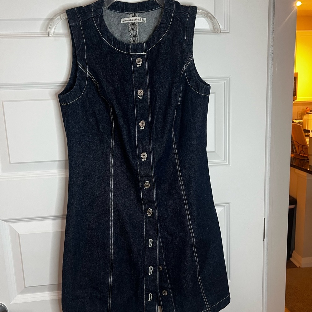 Abercrombie & Fitch Mara Denim Mini Dress